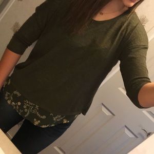 Quarter Sleeve Blouse